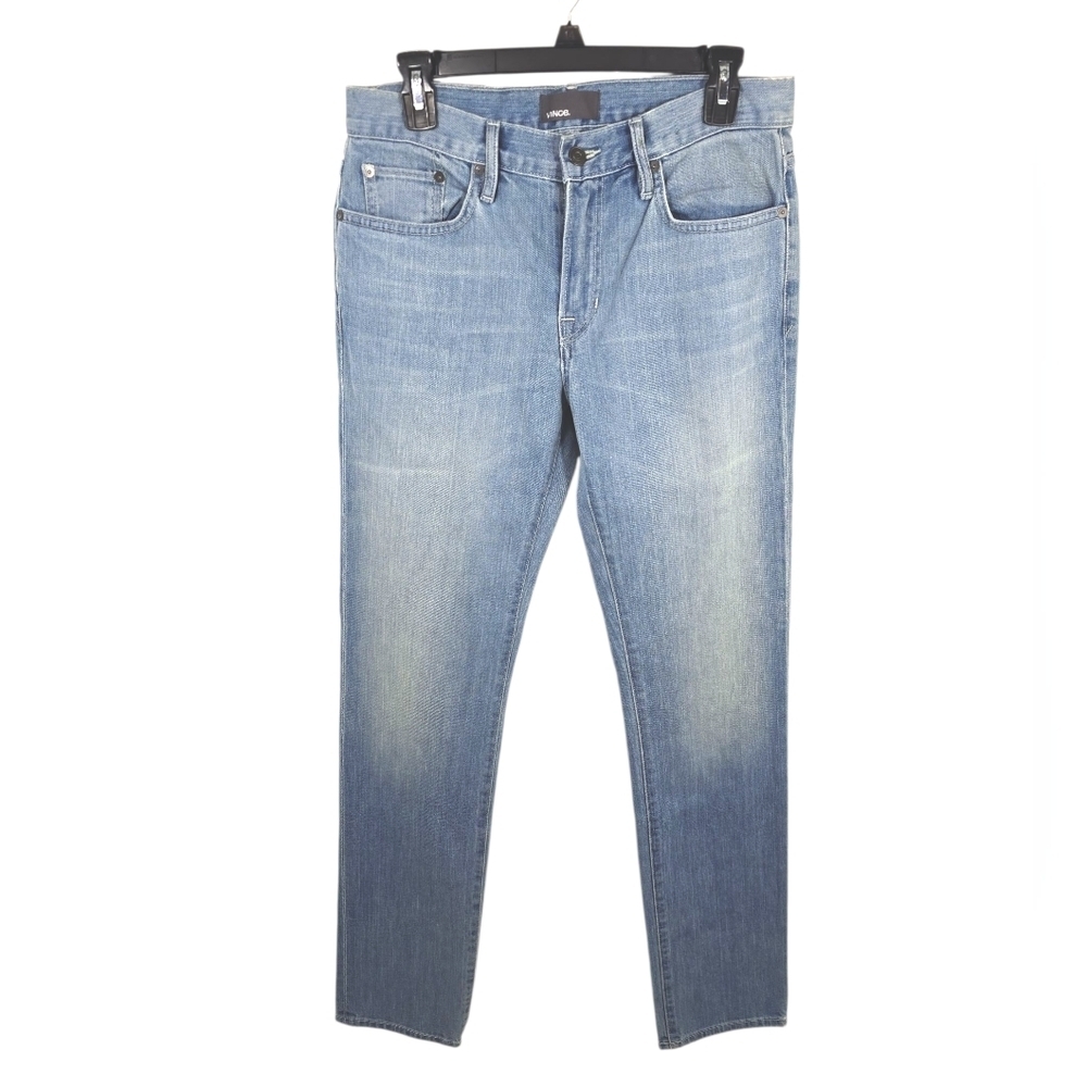{Vince} Men's VM. 212 Slim Jeans - Size 30 In Rosebowl Wash
